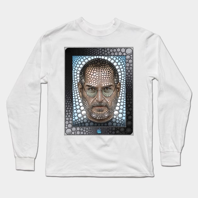 Steve Jobs Long Sleeve T-Shirt by benheineart